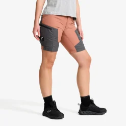 RVRC GP Shorts Damen Pink Wood/Magnet