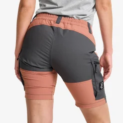RVRC GP Shorts Damen Pink Wood/Magnet