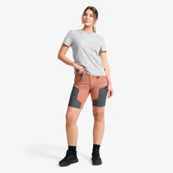 RVRC GP Shorts Damen Pink Wood/Magnet