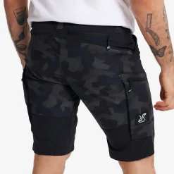 RVRC GP Shorts Herren Anthracite Camo