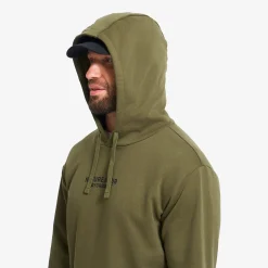 RVRC Graphic Hoodie Herren Dark Olive