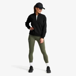RVRC Half-zip Sweater Damen Black