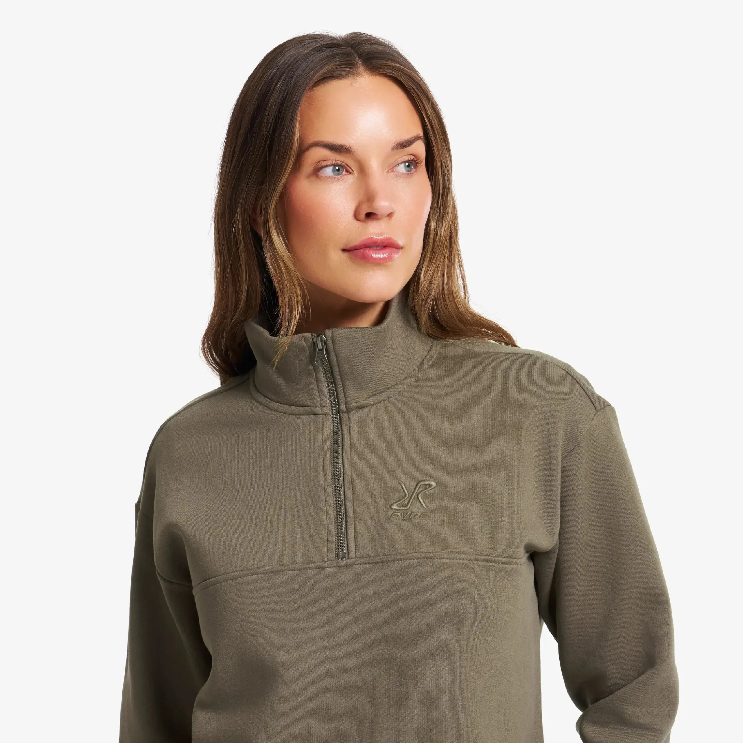 RVRC Half-zip Sweater Damen Morel
