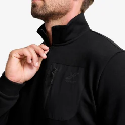 RVRC Half-zip Sweater Herren Black