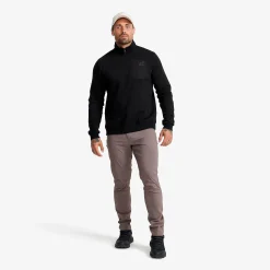 RVRC Half-zip Sweater Herren Black