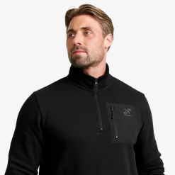 RVRC Half-zip Sweater Herren Black