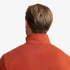 RVRC Half-zip Sweater Herren Rusty Orange