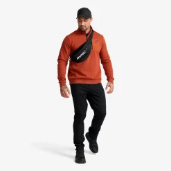 RVRC Half-zip Sweater Herren Rusty Orange