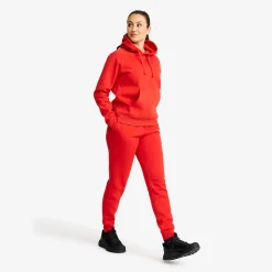 RVRC Hoodie Damen Aurora Red