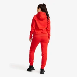 RVRC Hoodie Damen Aurora Red
