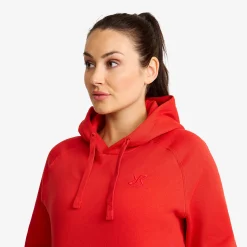 RVRC Hoodie Damen Aurora Red