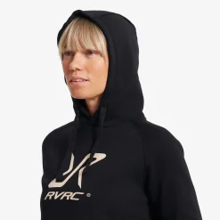 RVRC Hoodie Damen Black/Oatmeal