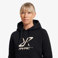 RVRC Hoodie Damen Black/Oatmeal