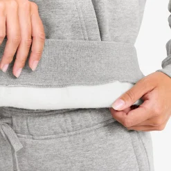 RVRC Hoodie Damen Grey Melange/Oatmeal