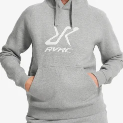RVRC Hoodie Damen Grey Melange/Oatmeal