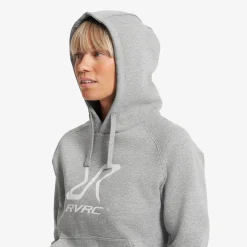 RVRC Hoodie Damen Grey Melange/Oatmeal