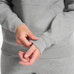 RVRC Hoodie Damen Grey Melange/Oatmeal