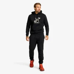RVRC Hoodie Herren Black/Oatmeal