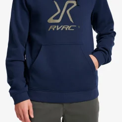 RVRC Hoodie Herren Deep Navy/Grape Leaf