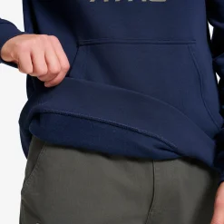 RVRC Hoodie Herren Deep Navy/Grape Leaf