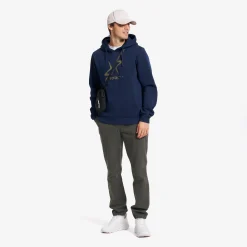 RVRC Hoodie Herren Deep Navy/Grape Leaf