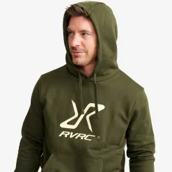RVRC Hoodie Herren Forest Night/Oatmeal