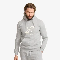 RVRC Hoodie Herren Grey Melange/Oatmeal