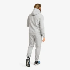 RVRC Hoodie Herren Grey Melange/Oatmeal
