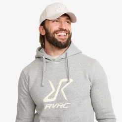 RVRC Hoodie Herren Grey Melange/Oatmeal