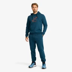 RVRC Hoodie Herren Moonlit Ocean/Smoked Paprika