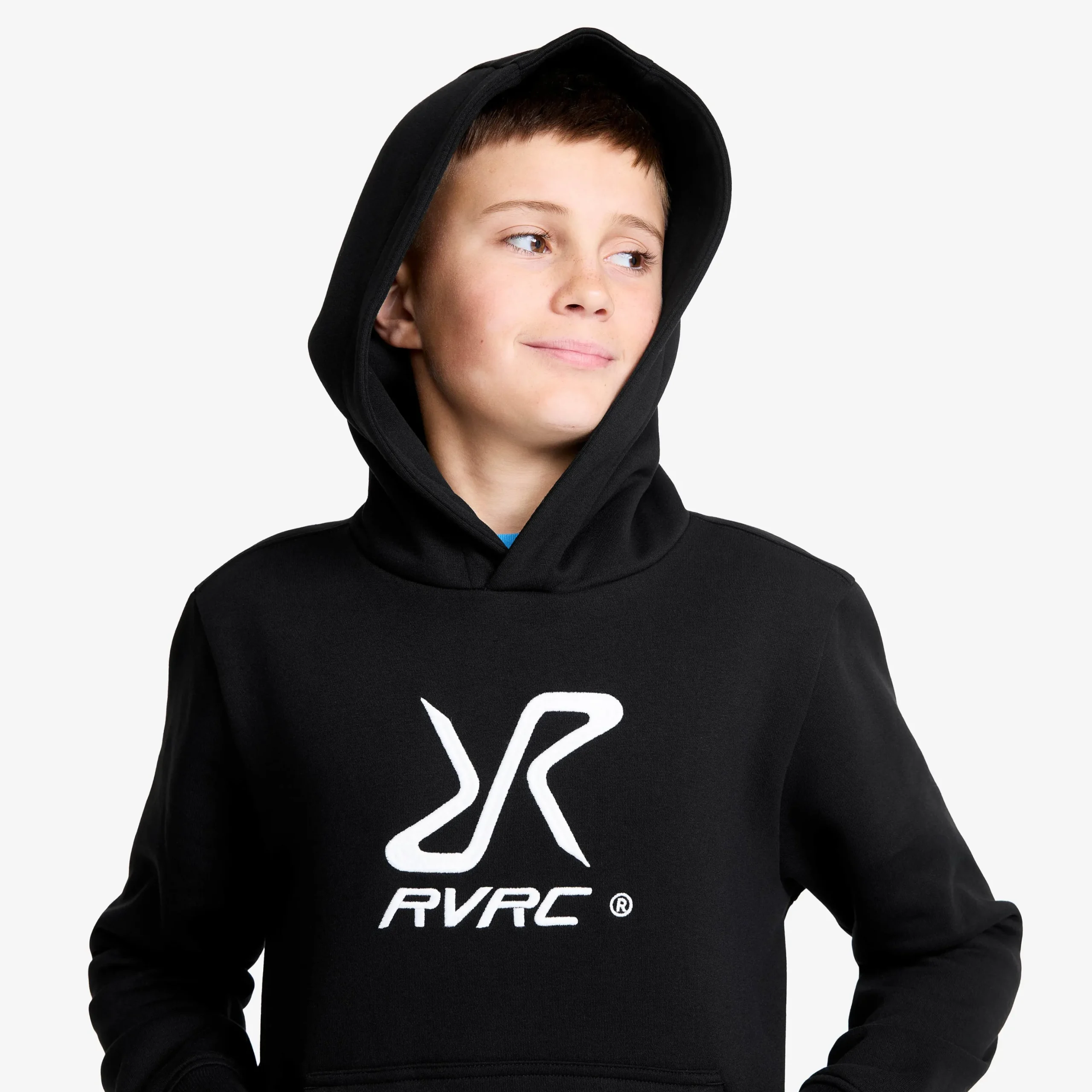 RVRC Hoodie Teens Black/White