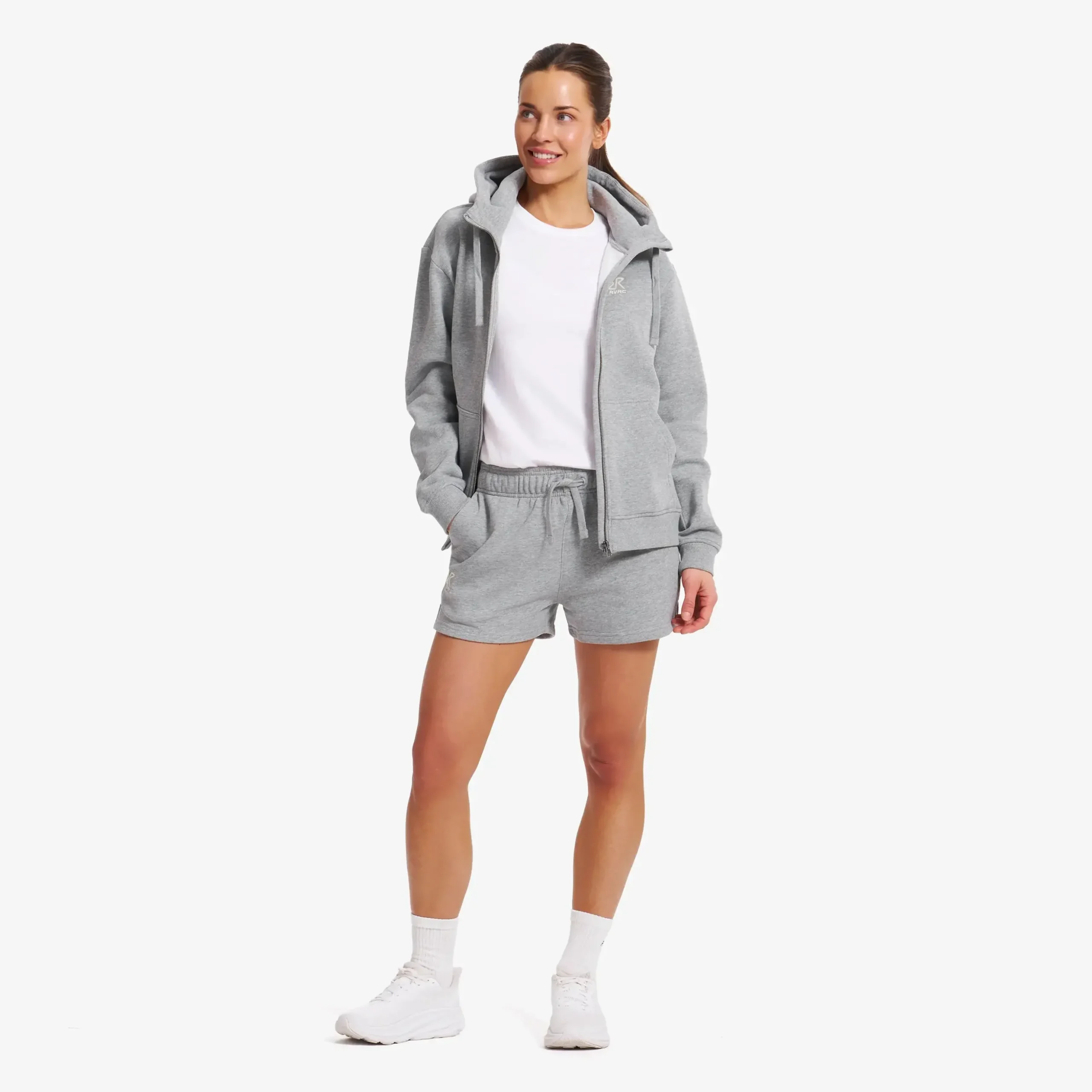 RVRC Sweat Shorts Damen Grey Melange