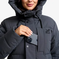 Scenic Insulated Long Parka Damen India Ink