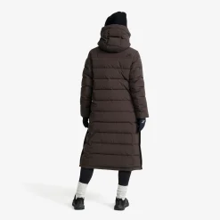 Scenic Insulated Long Parka Damen Espresso