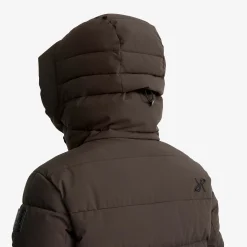 Scenic Insulated Long Parka Damen Espresso