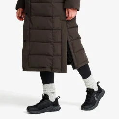 Scenic Insulated Long Parka Damen Espresso