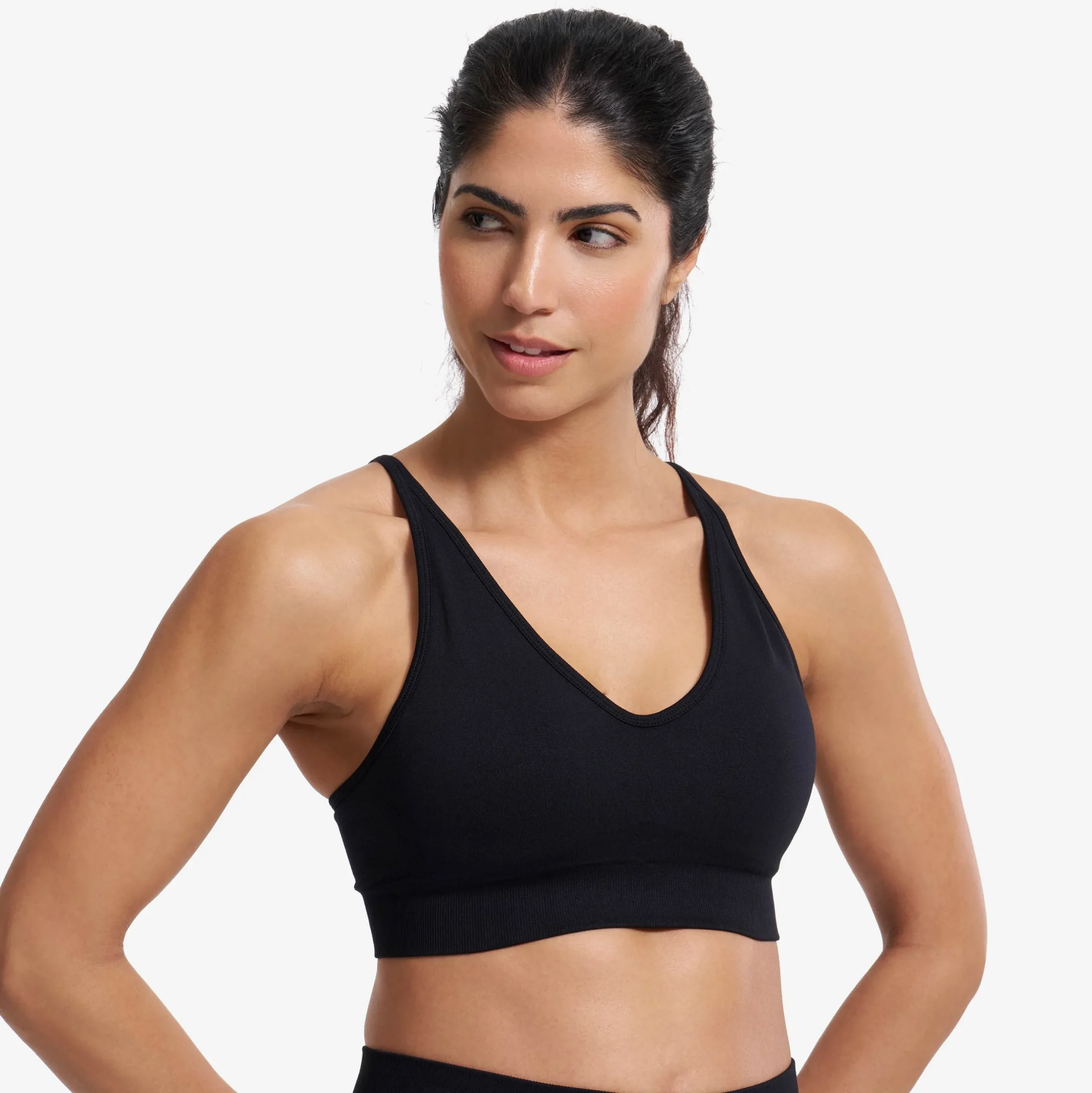 Sculpt Seamless Sports Bra Damen Black
