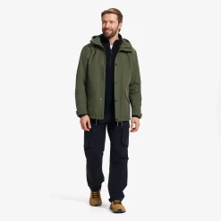 Shalloon Jacket Herren Forest Night