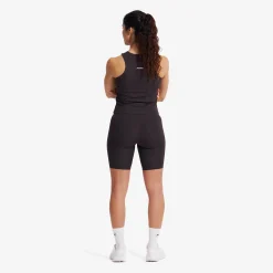 Shape Ribbed Biker Shorts Damen Espresso