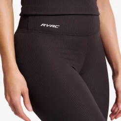 Shape Ribbed Biker Shorts Damen Espresso