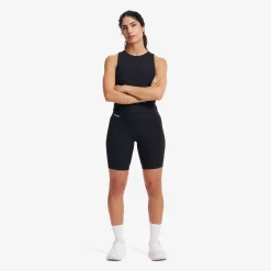 Shape Ribbed Biker Shorts Damen Black
