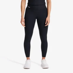 Shape Ribbed Leggings Damen Black