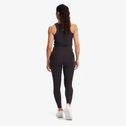 Shape Ribbed Leggings Damen Espresso
