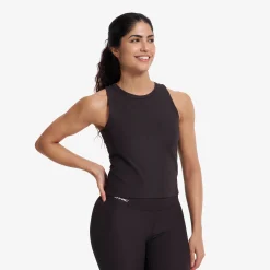 Shape Ribbed Tank Top Damen Espresso