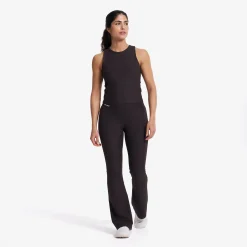 Shape Ribbed Tank Top Damen Espresso