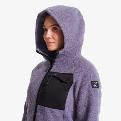 Sherpa Hoodie Damen Cadet
