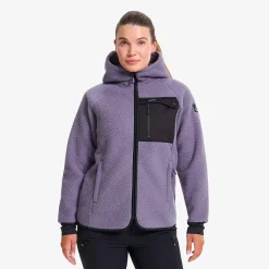 Sherpa Hoodie Damen Cadet