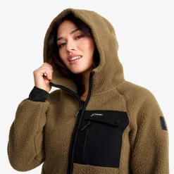 Sherpa Hoodie Damen Cub