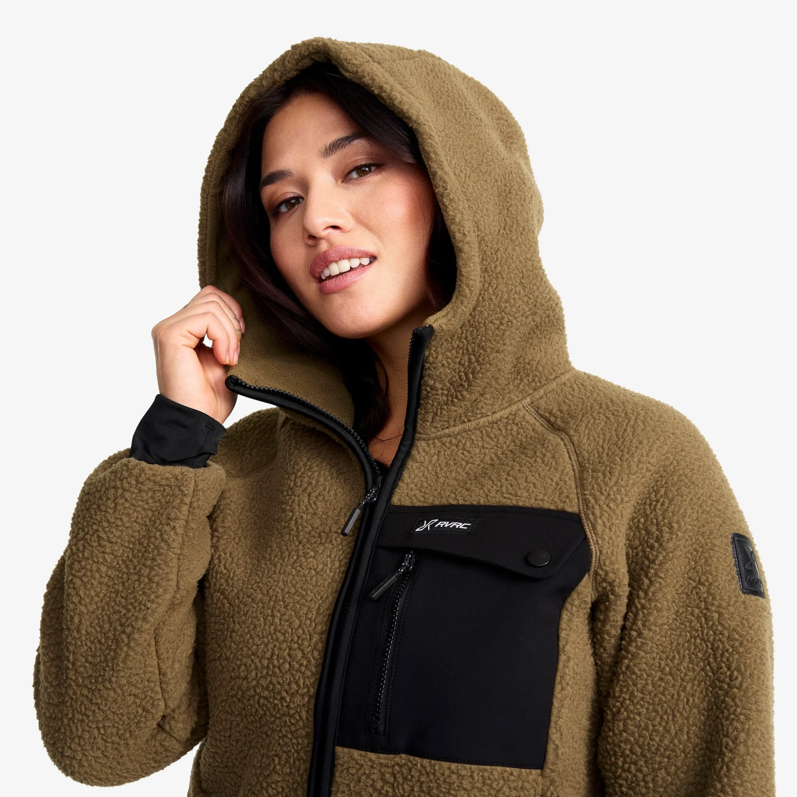 Sherpa Hoodie Damen Cub