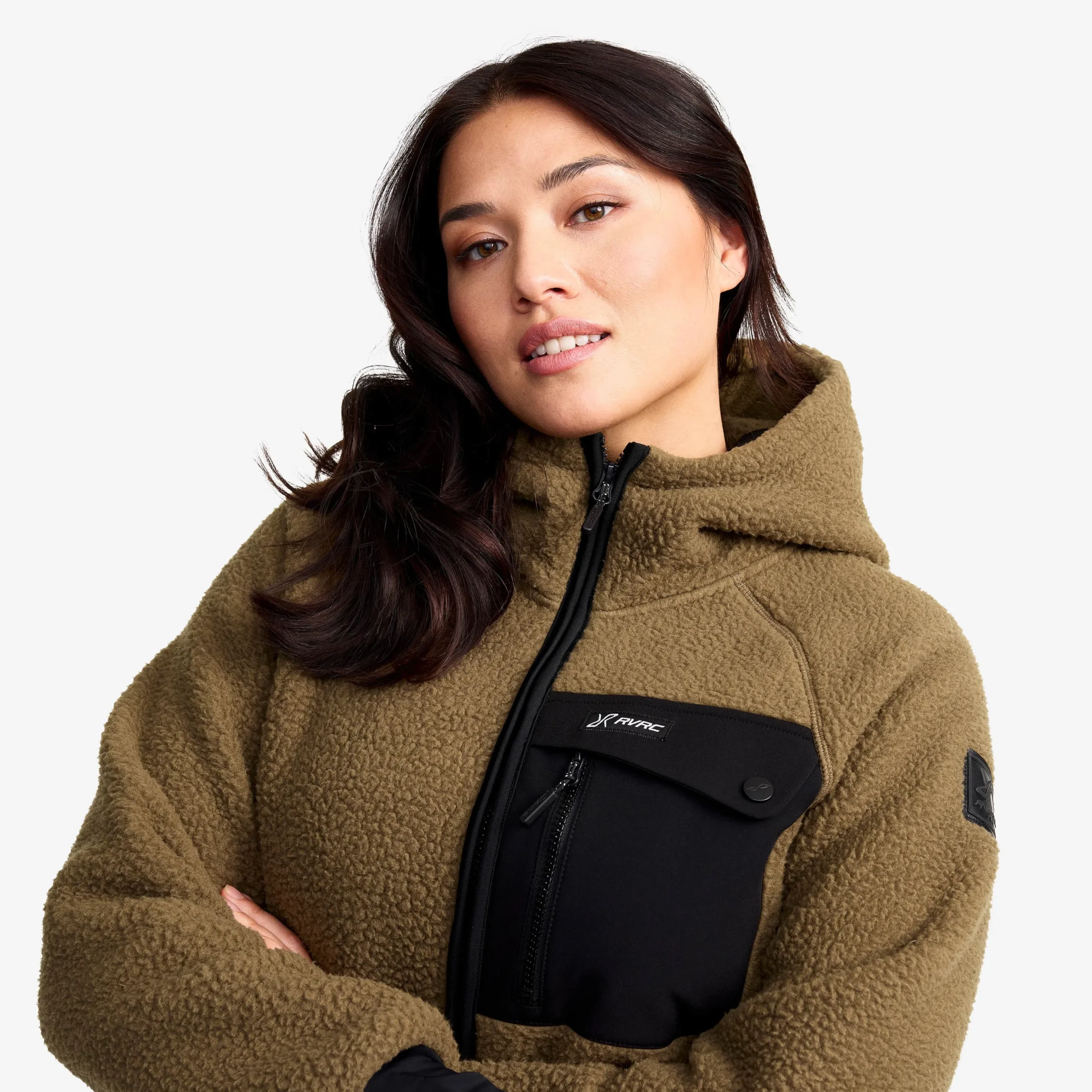 Sherpa Hoodie Damen Cub